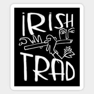 Irish Music, Flute Player, Irish Trad Magnet